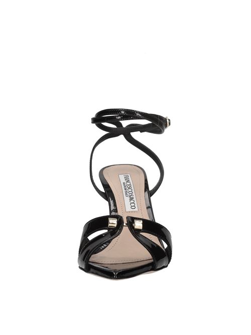 Sandali in vernice FRANCESCO SACCO | 6948 VERN.NERO